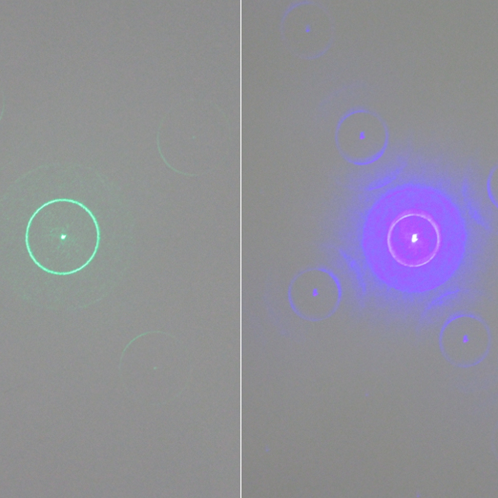 Modal Additional Images for red green blue The small circle is dotted in the middle of the circle laser module